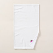 Tropisch mooie roze vis bad handdoek (Handdoek)
