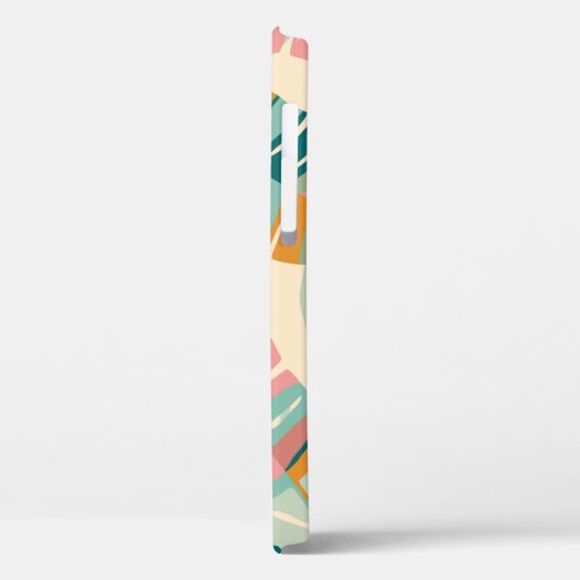 Tropisch naadloos patroon met abstracte bladeren.  Case-Mate iPhone case (Achterkant / Links)