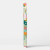 Tropisch naadloos patroon met abstracte bladeren. Case-Mate iPhone case (Achterkant / Rechts)