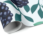 Tropisch naadloos patroon met bramen cadeaupapier (Rol Hoek)