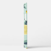 Tropisch naadloos patroon met gele citroenen Case-Mate iPhone case (Achterkant / Rechts)