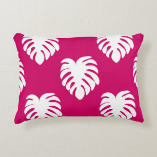 Tropisch naadloos patroon met monstera. art. accent kussen