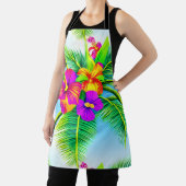 Tropisch naadloos patroonpatroon in Hawaiian Schort (Insitu)