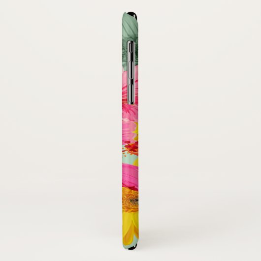 Tropisch naadloze hibiscus Case-Mate iPhone case (Achterkant/links)