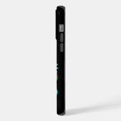 Tropisch Neon Flamingo iPhone Hoesje (Linkerkant)