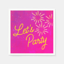 Tropisch Neon Miami Bachelorette Feest