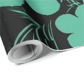 Tropisch Night Bloom Wrapping Paper Cadeaupapier (Rol Hoek)