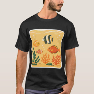 Tropisch Oceaanleven Brazilië T-shirt
