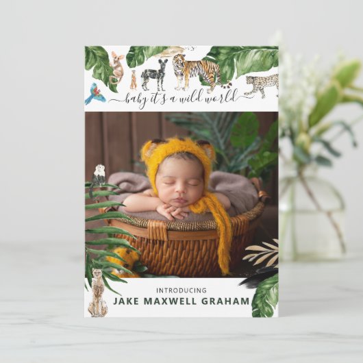 Tropisch Oerwoud | Aankondiging van een tweeledige (Staand voorkant)