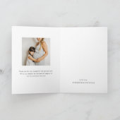 Tropisch Oerwoud Baby Dieren | BABY SHOWER Bedankkaart (Binnen)