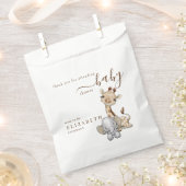 Tropisch Oerwoud Baby shower Bedankzakje (Geknipt)