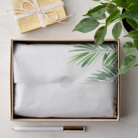 Tropisch Oerwoud Babydieren Tissuepapier (Geschenk)