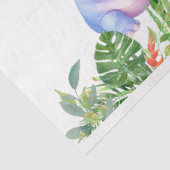 Tropisch Oerwoud Babydieren Tissuepapier (Detail)