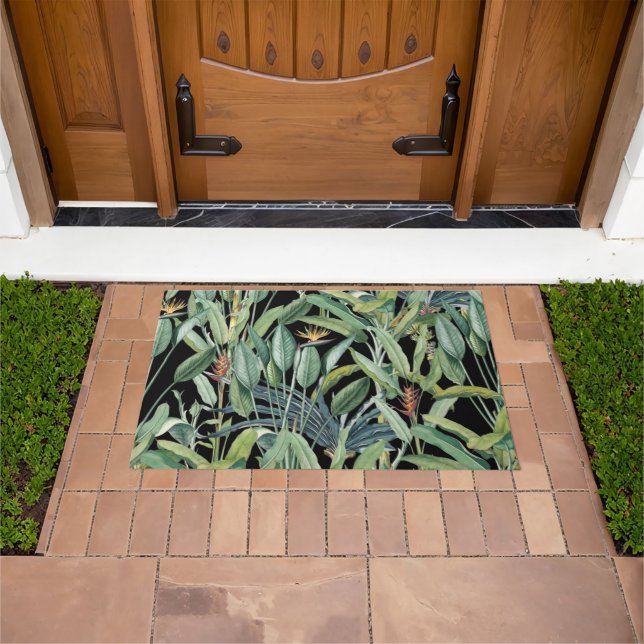 Tropisch Oerwoud Banaan Strelitzia Deurmat (Buiten)