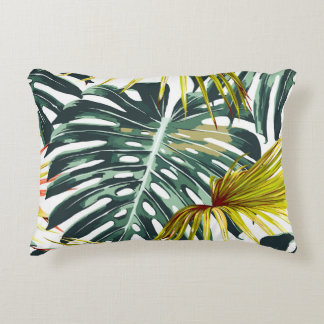 tropisch Oerwoud bladeren patroon Accent Kussen
