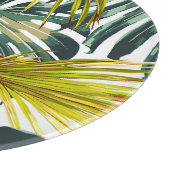 tropisch Oerwoud bladeren patroon Snijplank (Hoek)