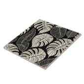 Tropisch oerwoud bladeren tegeltje (Zijkant)