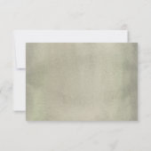 Tropisch Oerwoud Bruiloft Details en info kaart (Achterkant)