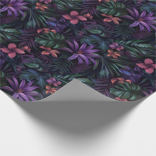 tropisch Oerwoud Cadeaupapier (Hoek)