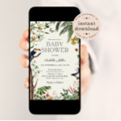 Tropisch Oerwoud Dieren Jongen Baby shower Kaart