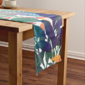 Tropisch Oerwoud Foliage Waterverf groen Medium Tafelloper (Voorbeeld)