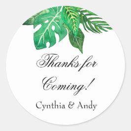 Tropisch Oerwoud gunst Stickers | Aangepaste Stick