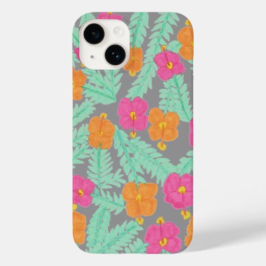 Tropisch Oerwoud iPhone Case (Achterkant)