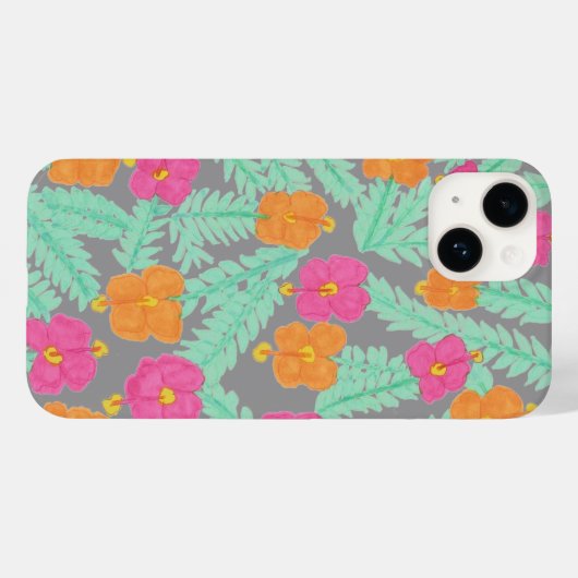 Tropisch Oerwoud iPhone Case (Achterkant (horizontaal))