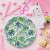 Tropisch Oerwoud laat design vallen Papieren Bordje (Feest)