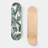 Tropisch Oerwoud laat dromen over #7a #tropical Persoonlijk Skateboard (Voorkant)