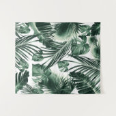 Tropisch Oerwoud laat dromen over #7a #tropical Wandkleed (Voorkant (horizontaal))