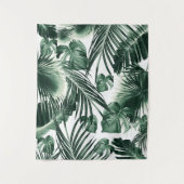 Tropisch Oerwoud laat dromen over #7a #tropical Wandkleed (Voorkant)