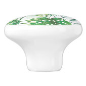 Tropisch Oerwoud laat keramische knobbels vallen Keramische Knop (Zijkant)