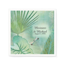 Tropisch Oerwoud laat moderne huwelijksreceptie ac