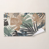 Tropisch Oerwoud laat patroon achter #13a Bad Handdoek (Handdoek)