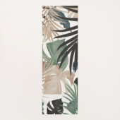 Tropisch Oerwoud laat patroon nr. 13 achter (volle Yogamat (Achterkant)