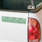 Tropisch Oerwoud lekt Bumpersticker (Op Truck)