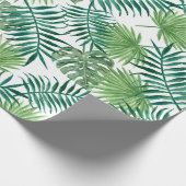 Tropisch Oerwoud lekt Cadeaupapier (Hoek)