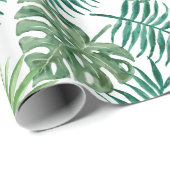 Tropisch Oerwoud lekt Cadeaupapier (Rol Hoek)