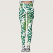 Tropisch Oerwoud lekt Leggings (Voorkant)