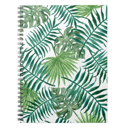 Tropisch Oerwoud lekt Notitieboek (Voorkant)