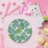 Tropisch Oerwoud lekt Papieren Bordje (Feest)