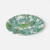 Tropisch Oerwoud lekt Papieren Bordje (Gekanteld)