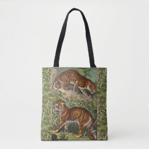 Tropisch Oerwoud Leopard Tiger Tote Bag