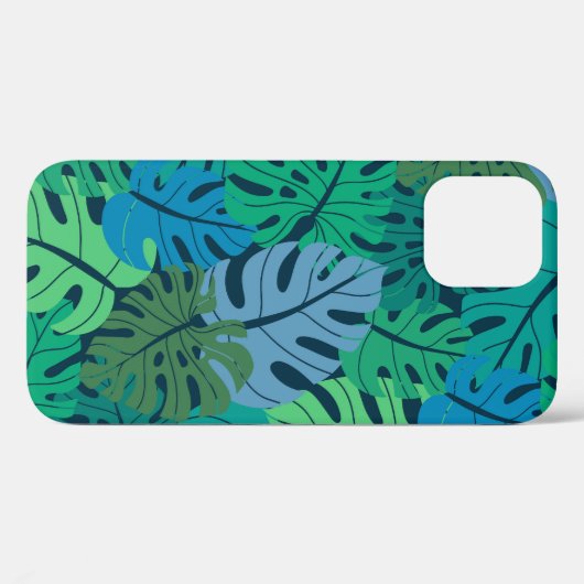 Tropisch Oerwoud Naadloos Patroon Case-Mate iPhone Case (Achterkant (horizontaal))