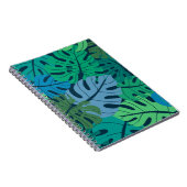 Tropisch Oerwoud Naadloos Patroon Notitieboek (Rechterzijde)