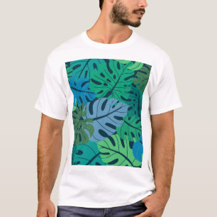 Tropisch Oerwoud Naadloos Patroon T-shirt