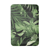 Tropisch Oerwoud nacht verlaat patroon #5 Badmat (Voorkant Verticaal)