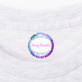 Tropisch Oerwoud palmpatroon Labels (Aangebracht)