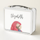 Tropisch Oerwoud Papegaai Tekening Macaw (Achterkant)